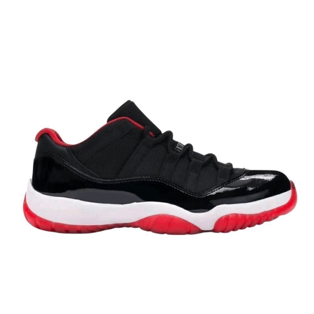 NIKE Air Jordan 11 Retro Low 'Bred' Sneakers Size 13.5